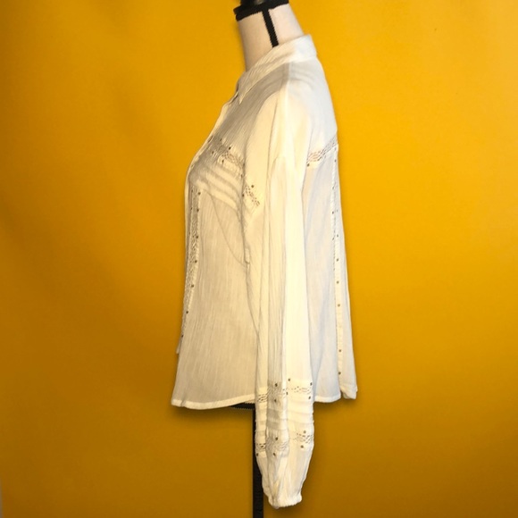 🟠 free people 🟠 balloon sleeve blouse - Picture 3 of 9